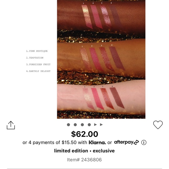 New-Pat McGRATH lab divine rose eyeshadow quad - Picture 2 of 3